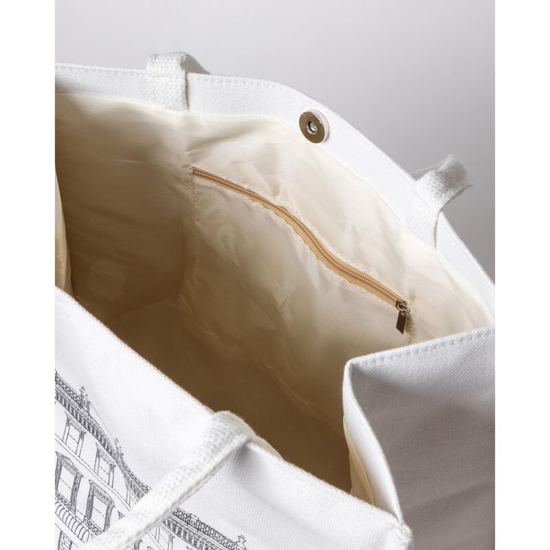 Ballantynes Canvas Shopping Tote Bag image number 5